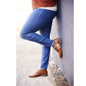 🎁FRAYED HEM DENIM STRETCH JEGGIN